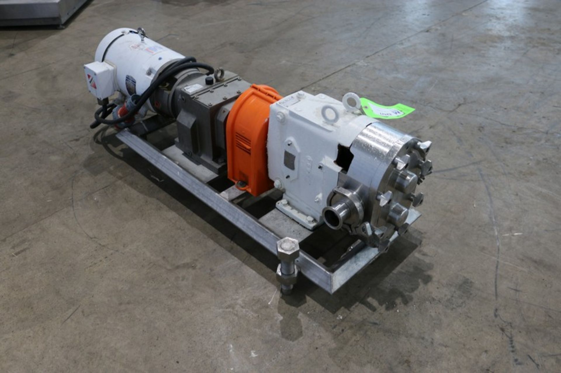 Waukesha 7.5 hp Positive Displacement Pump,M/N 130, S/N 145 321 P1-0, with Baldor 1770 RPM Motor, - Image 4 of 6