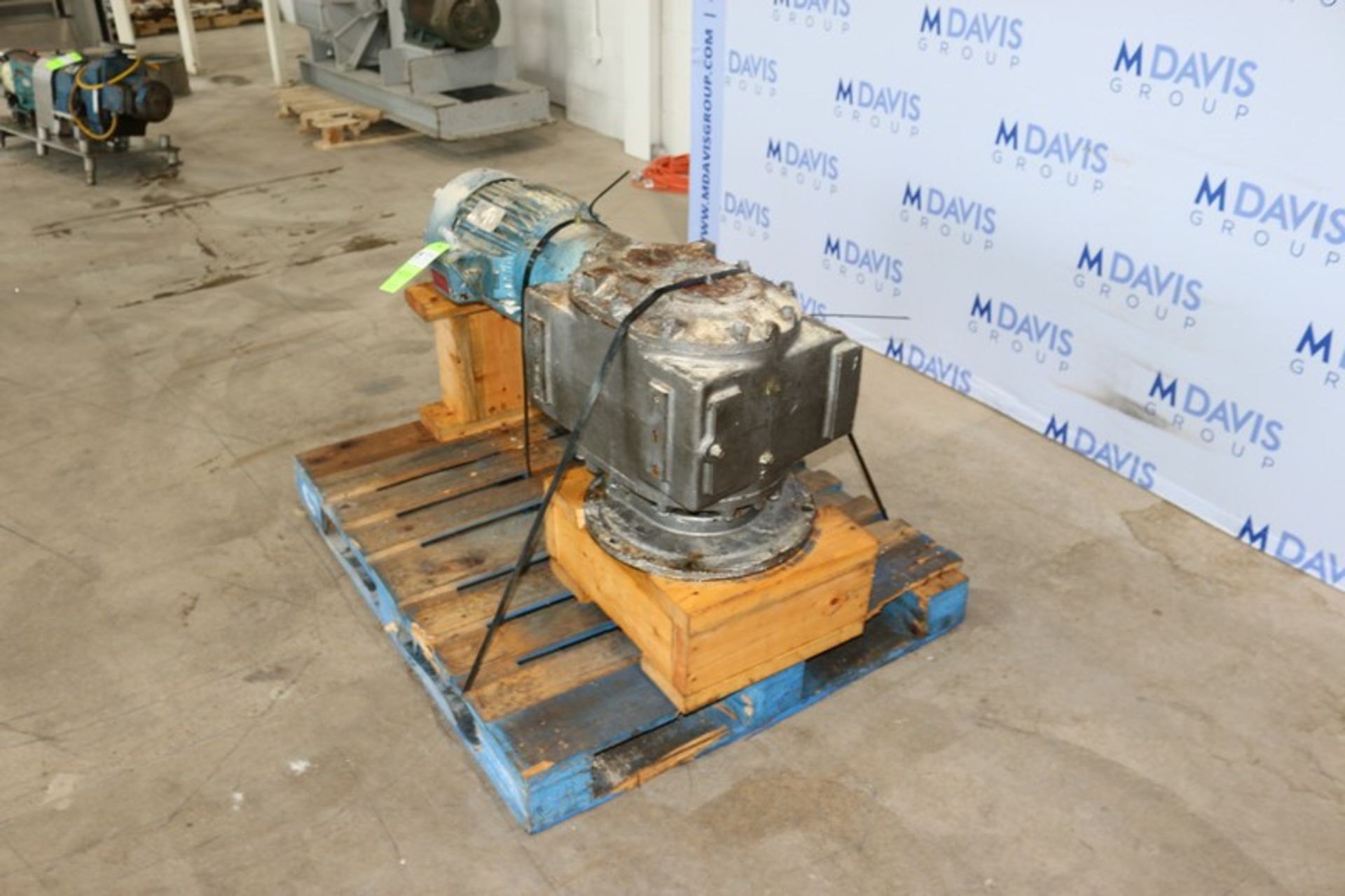 10 hp Top Mounted Agitation Motor,with Reliance 1755 RPM Motor, 230/460 Volts, 3 Phase(INV#69374)( - Image 3 of 5