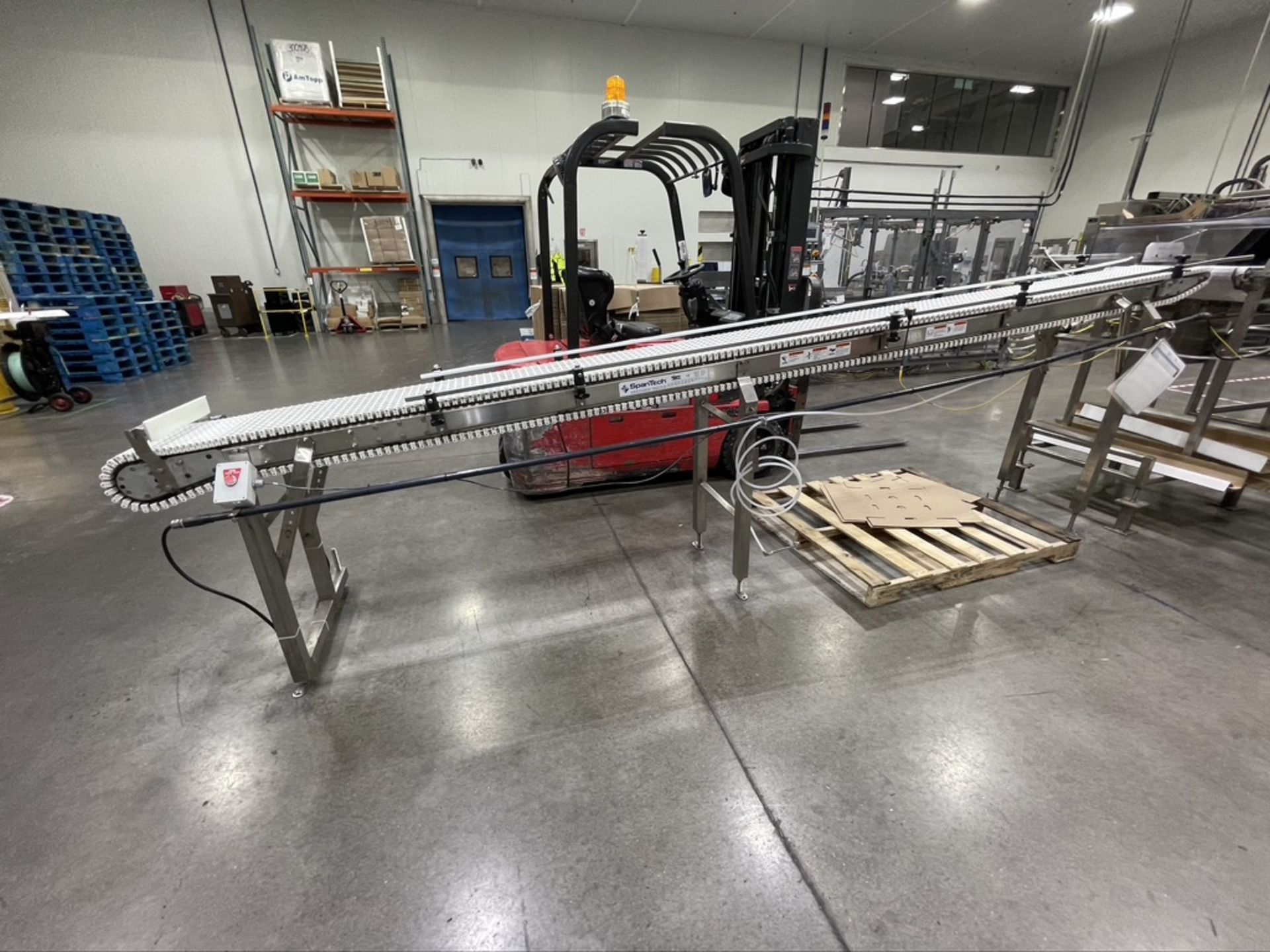 SPANTECH 15'' L X 12" W CASE CONVEYOR,(INV#84331)(Located @ the MDG Auction Showroom 2.0 in - Image 2 of 7