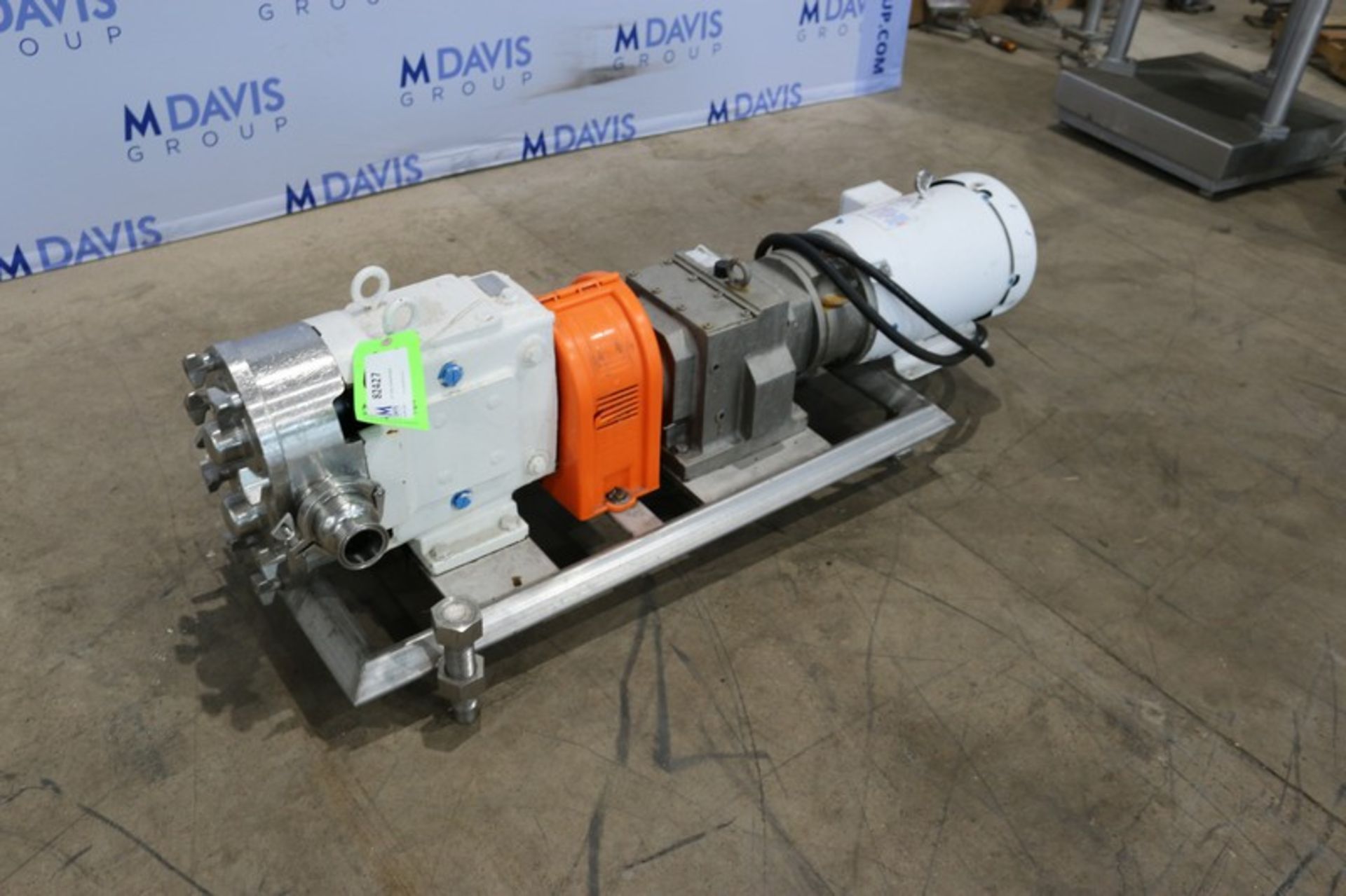 Waukesha 7.5 hp Positive Displacement Pump,M/N 130, S/N 145 321 P1-0, with Baldor 1770 RPM Motor, - Image 6 of 6