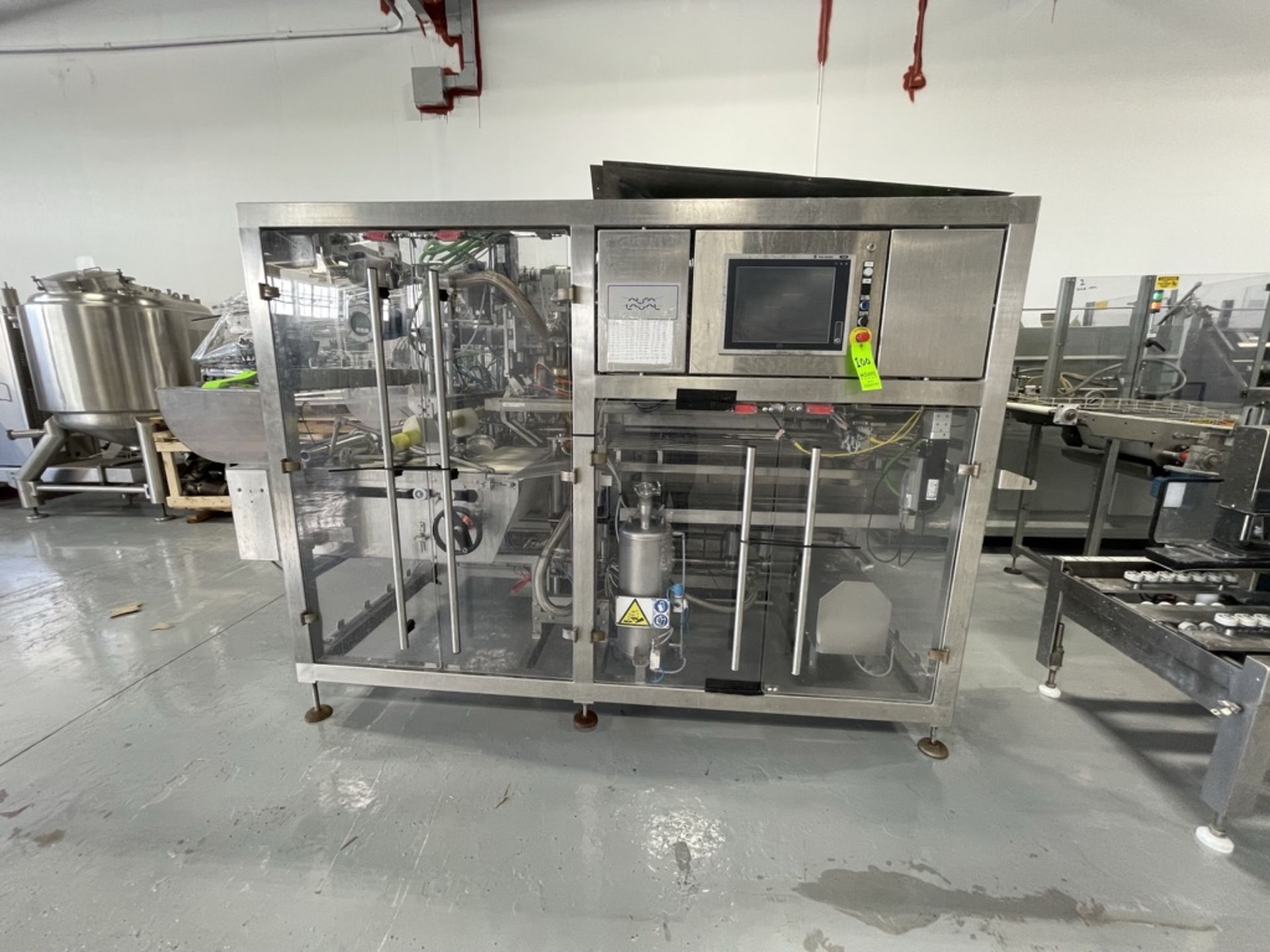 ALFA LAVAL ASEPTIC BAG IN BOX FILLER, CAPABLE OF 2-20 LITER BAGS, MODEL HS-LA FILLER, S/N 2017-