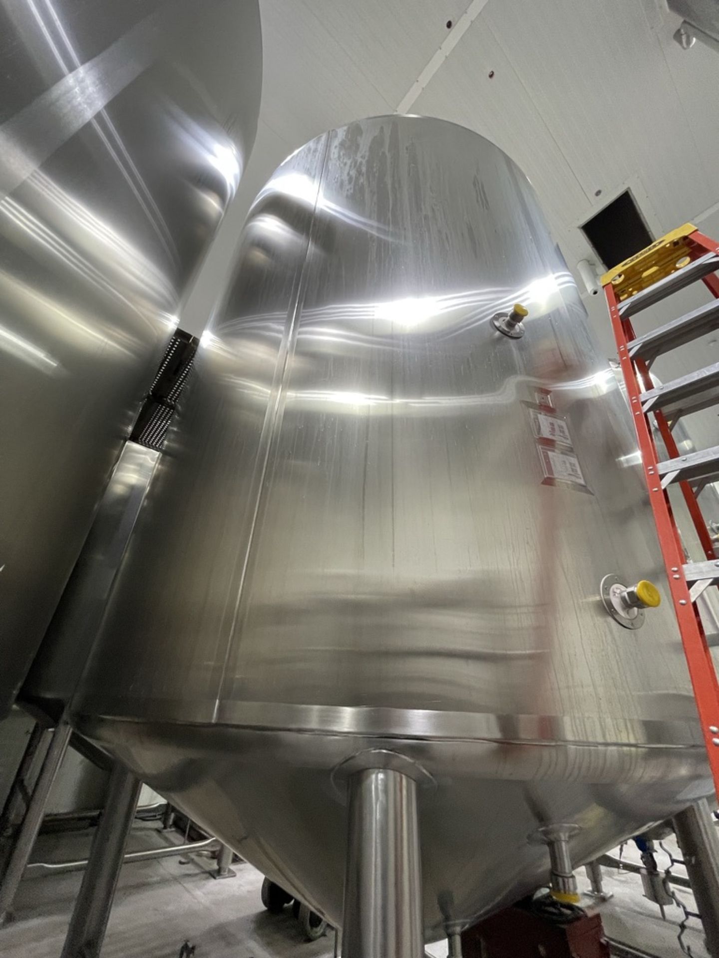 2014 FELDMEIER 7,500 GALLON FERMENTERS /PROCESSOR, S/N E075813, TOP-MOUNT SWEEP SCRAPE AGITATION, - Image 24 of 40