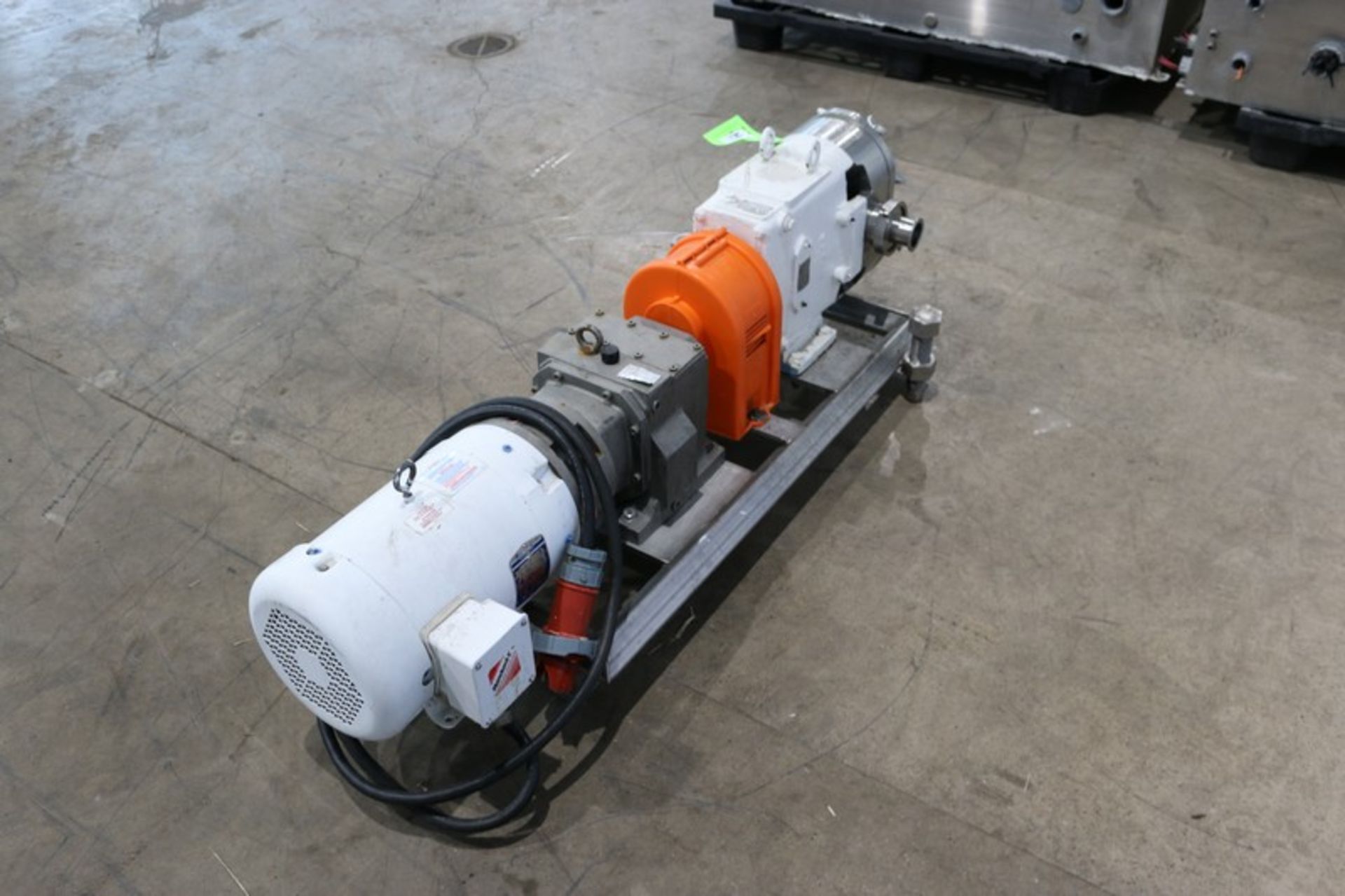 Waukesha 7.5 hp Positive Displacement Pump,M/N 130, S/N 145 321 P1-0, with Baldor 1770 RPM Motor, - Image 3 of 6