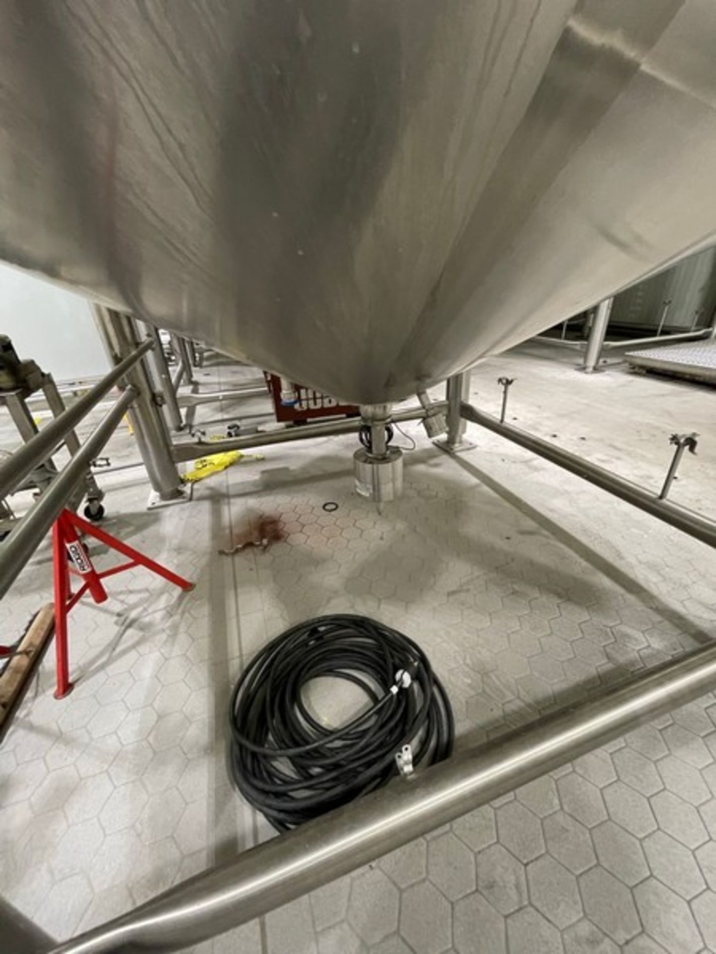 2017 FELDMEIER 7,500 GALLON FERMENTER / PROCESSOR, TOP-MOUNT SWEEP SCRAPE AGITATION, S/N 17E0011, - Image 20 of 26