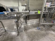 SPANTECH 9' L X 18" W CONVEYOR, FEEDS INTO LOMA X-RAY (INV#84330)(Located @ the MDG Auction Showroom