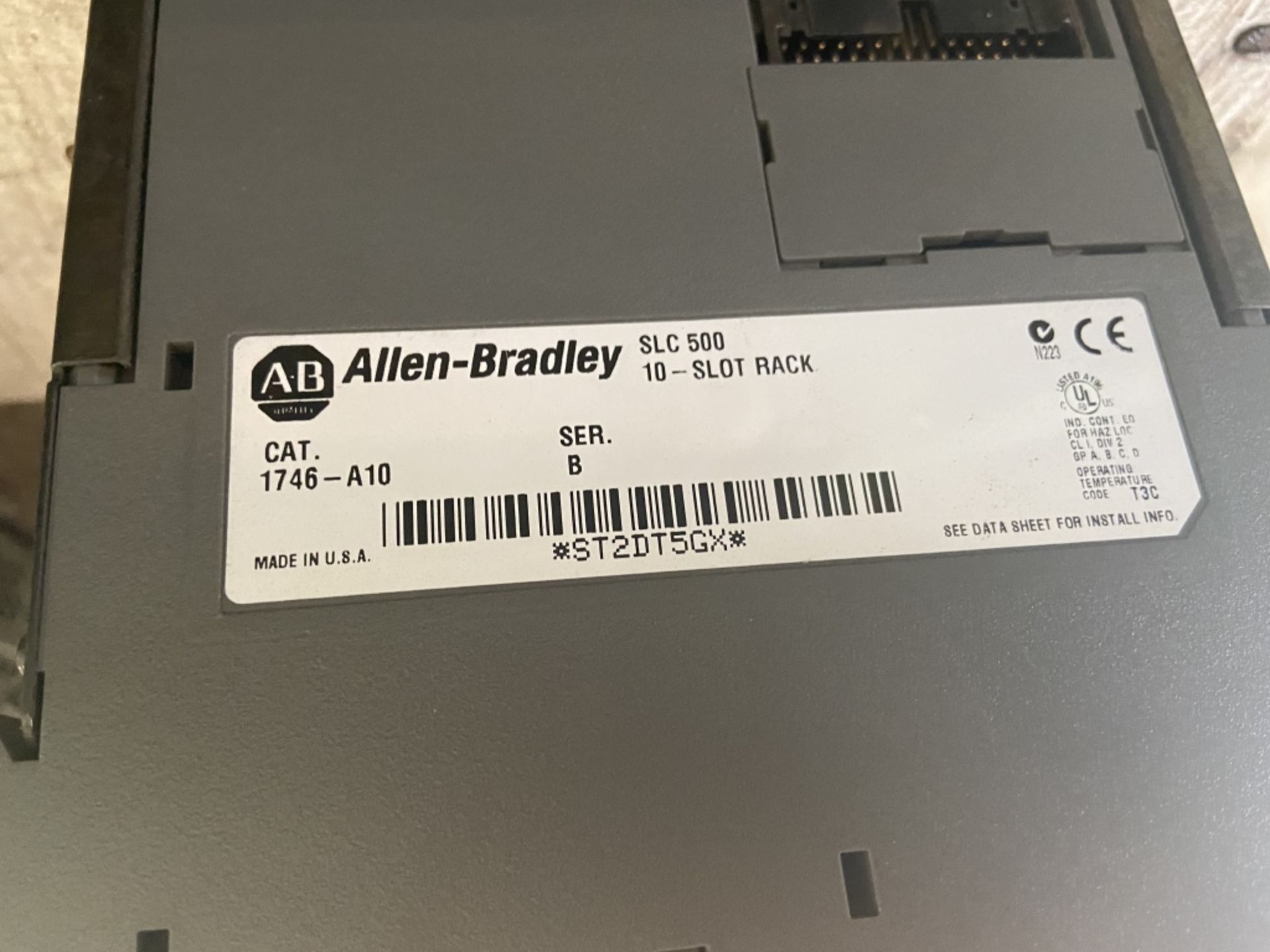 (4) Allen-Bradley PLC Units,Some with Missing Slots, (1) Complete 13-Slot Unit (INV#82458)(Located @ - Image 6 of 9