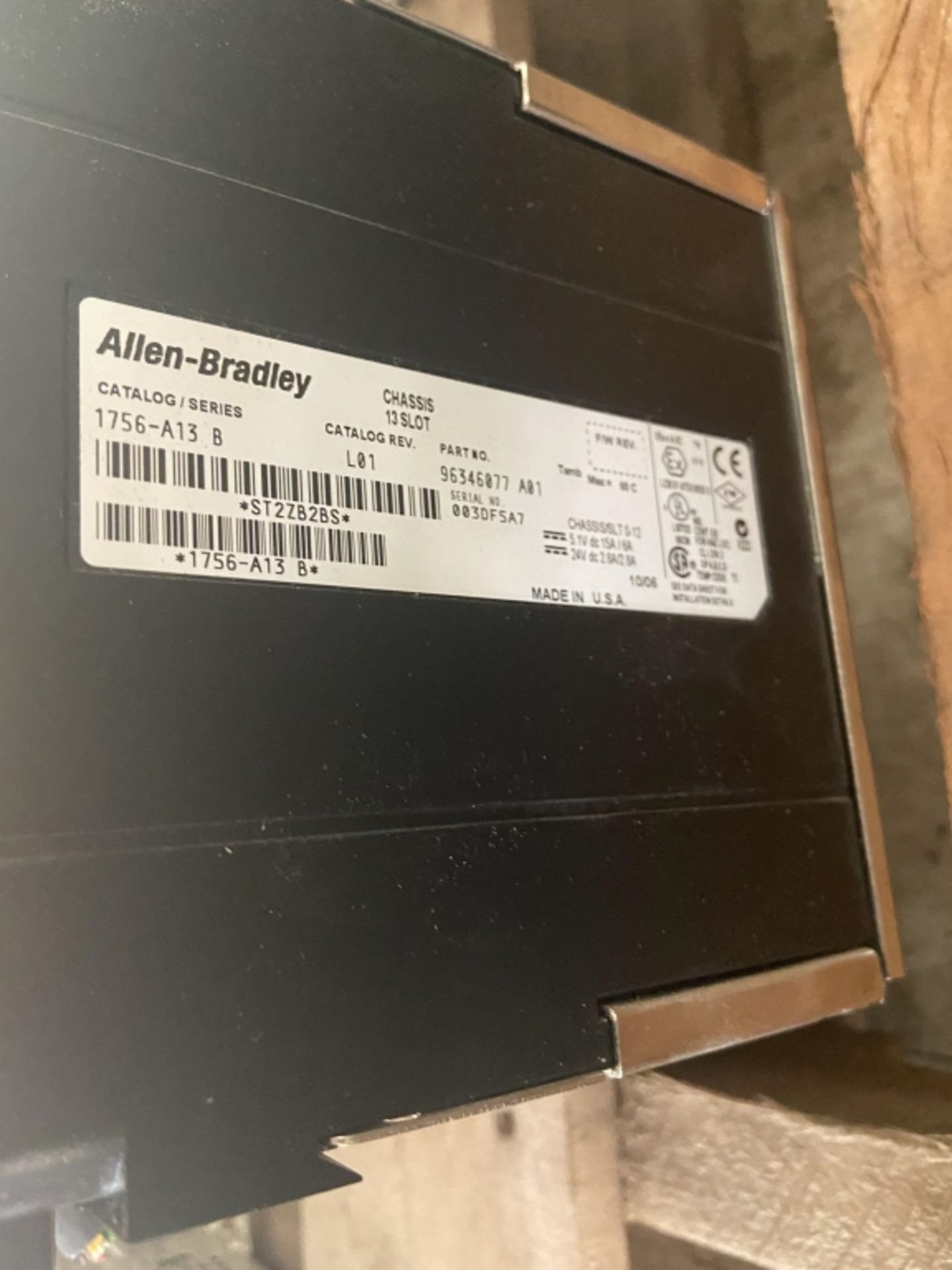 (4) Allen-Bradley PLC Units,Some with Missing Slots, (1) Complete 13-Slot Unit (INV#82458)(Located @ - Image 8 of 9