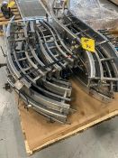 8" CONVEYOR, INCLUDES (6) 90 DEGREE TURNS,(4) 45 DEGREE TURNS, (7) 22.5 DEGREE TURNS (APPROX.