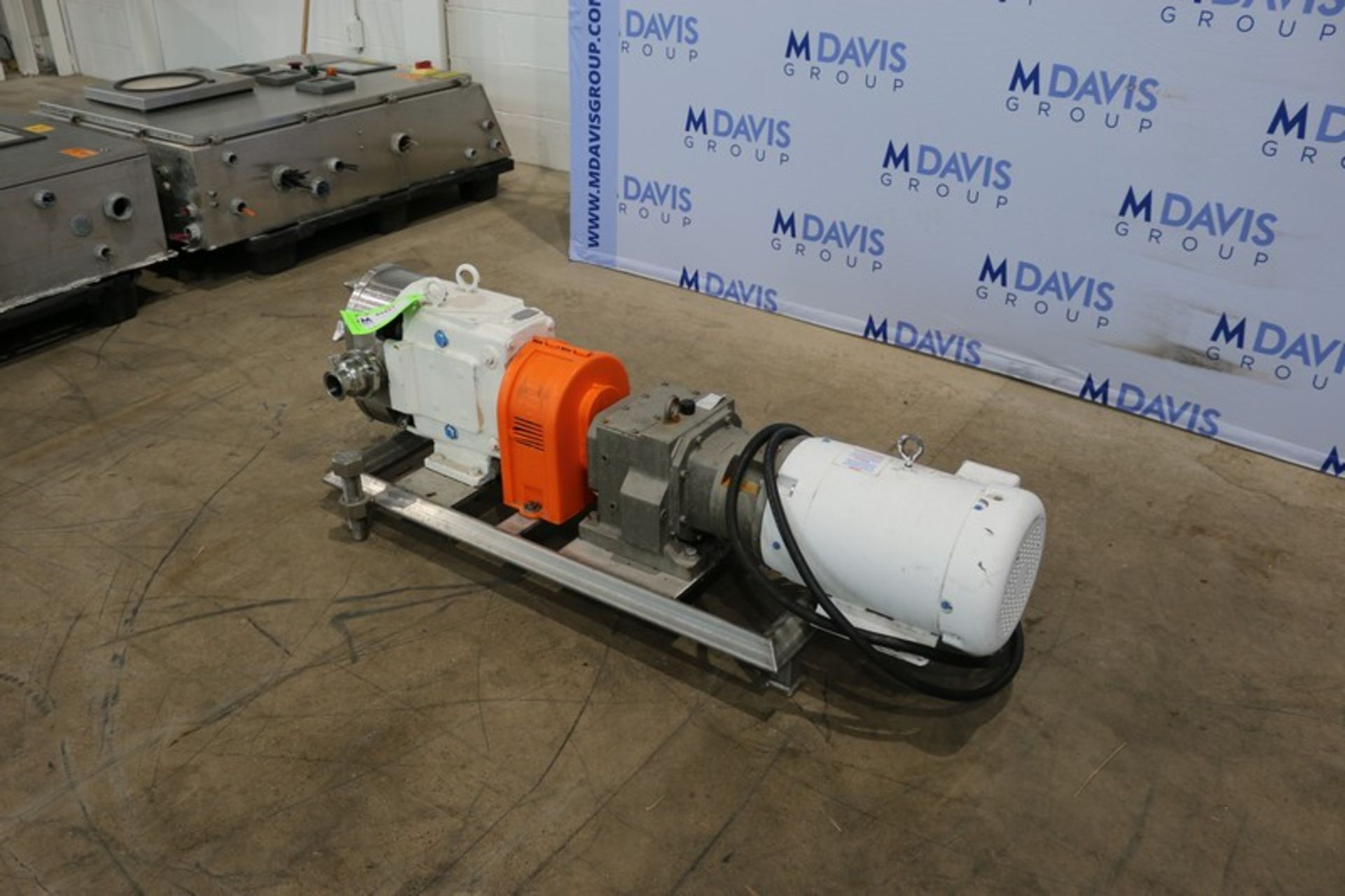 Waukesha 7.5 hp Positive Displacement Pump,M/N 130, S/N 145 321 P1-0, with Baldor 1770 RPM Motor, - Image 2 of 6