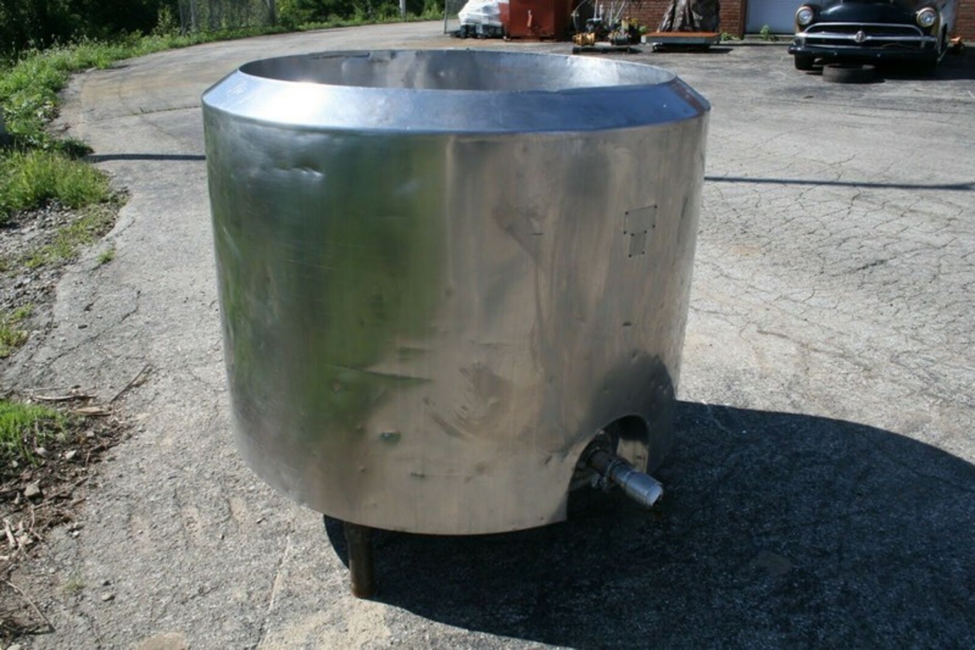 Crepaco Aprox. 200 Gal. S/S Jacketed Process Tank, S/N 6664 (Loading/Handling Fee $500) (Located - Bild 3 aus 4