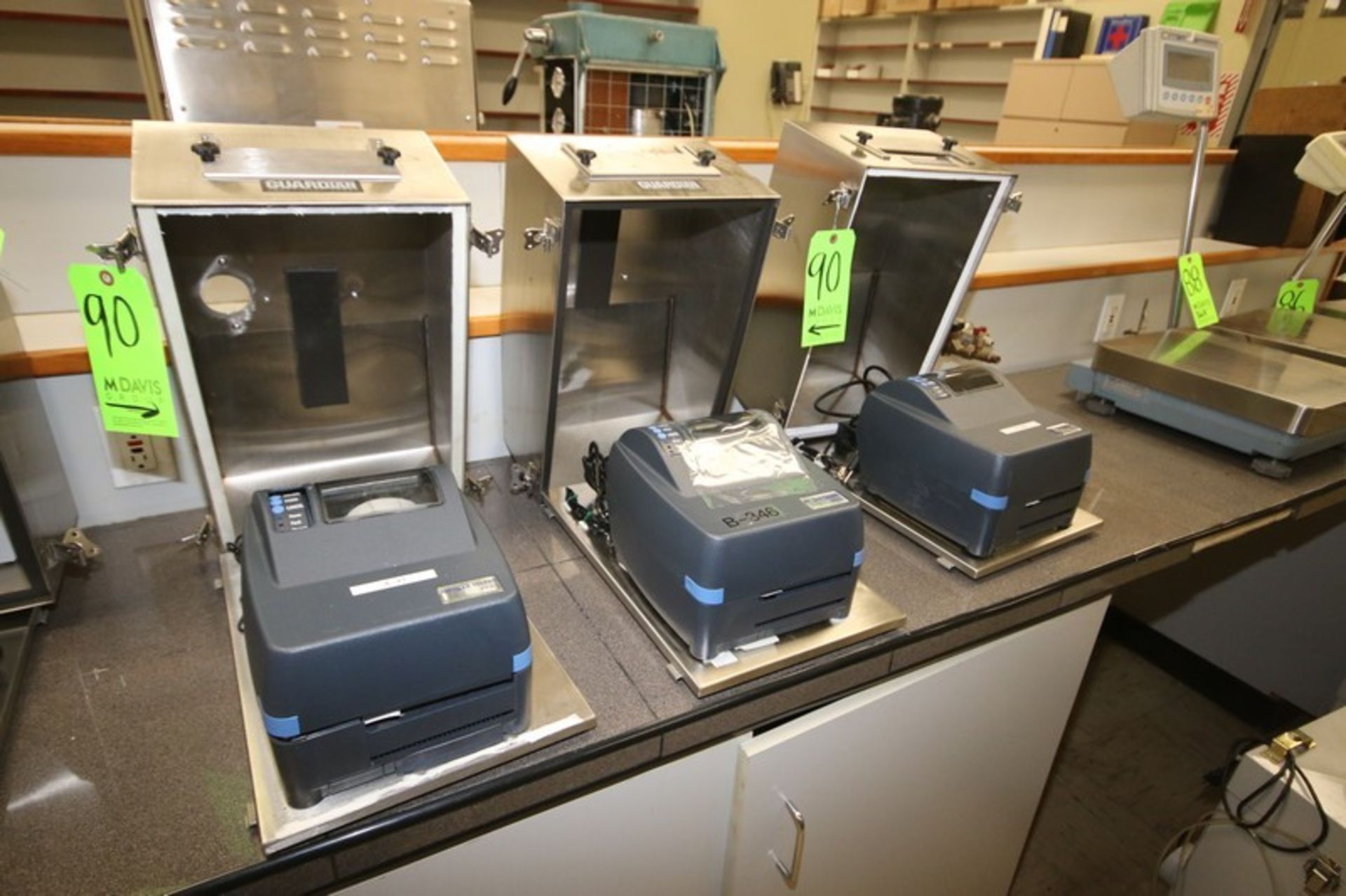 Mettler Toledo Lab Printers, M/N 8863, with Guardian S/S Covers (Old Tag 90 - 410) (Located - Image 2 of 2