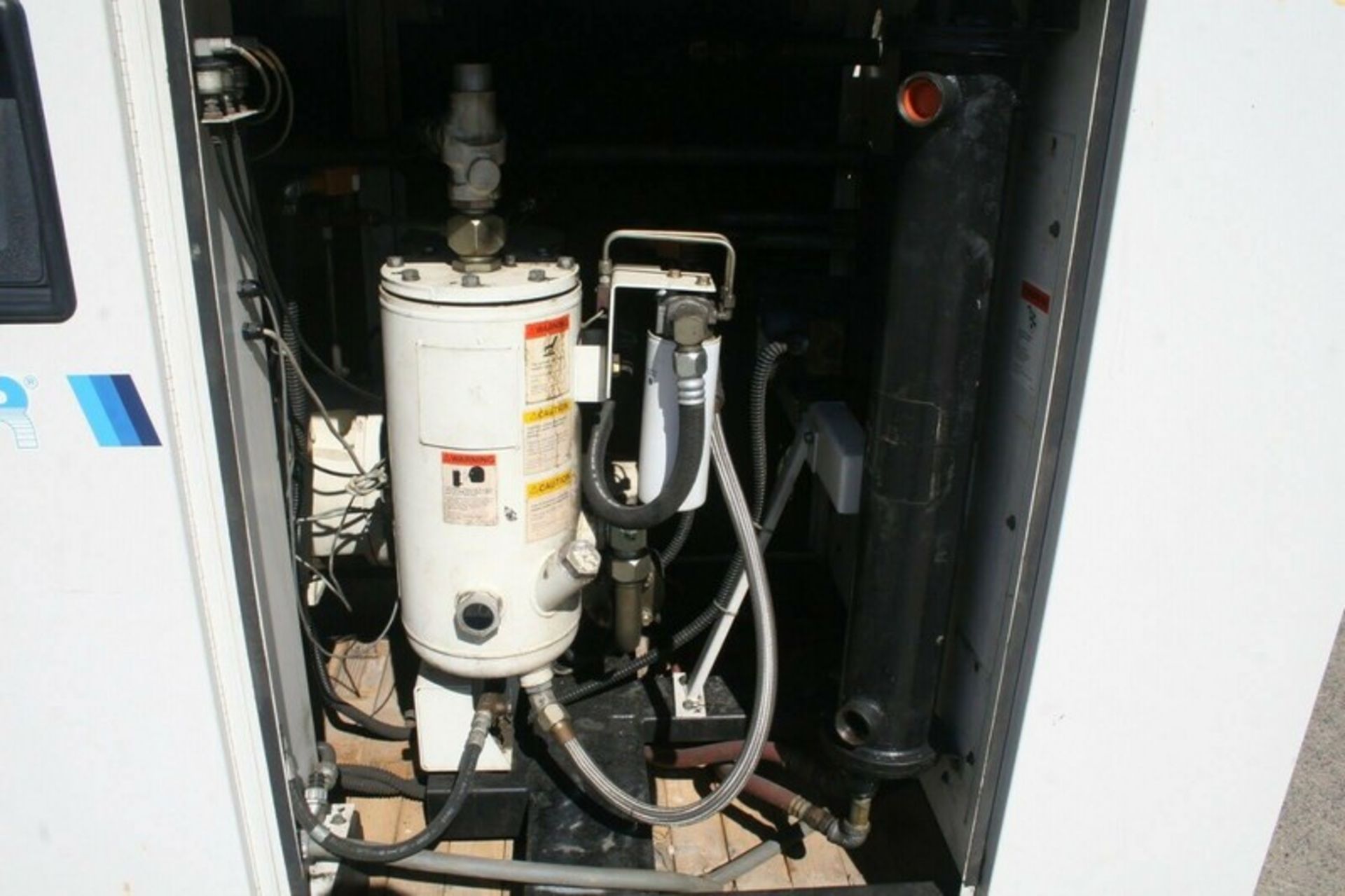 Ingersoll Rand 50 hp Rotary Reciprocating Air Compressor, Model SSR-EP50, S/N F6429U92301, CFM - Image 9 of 12