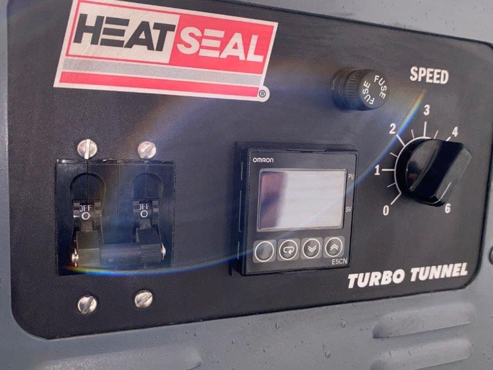 HEAT SEAL Turbo Heat Tunnel; Cooling fans; Model T3422; Overall dims 60? L x 31? W x 57” H ( - Image 4 of 5