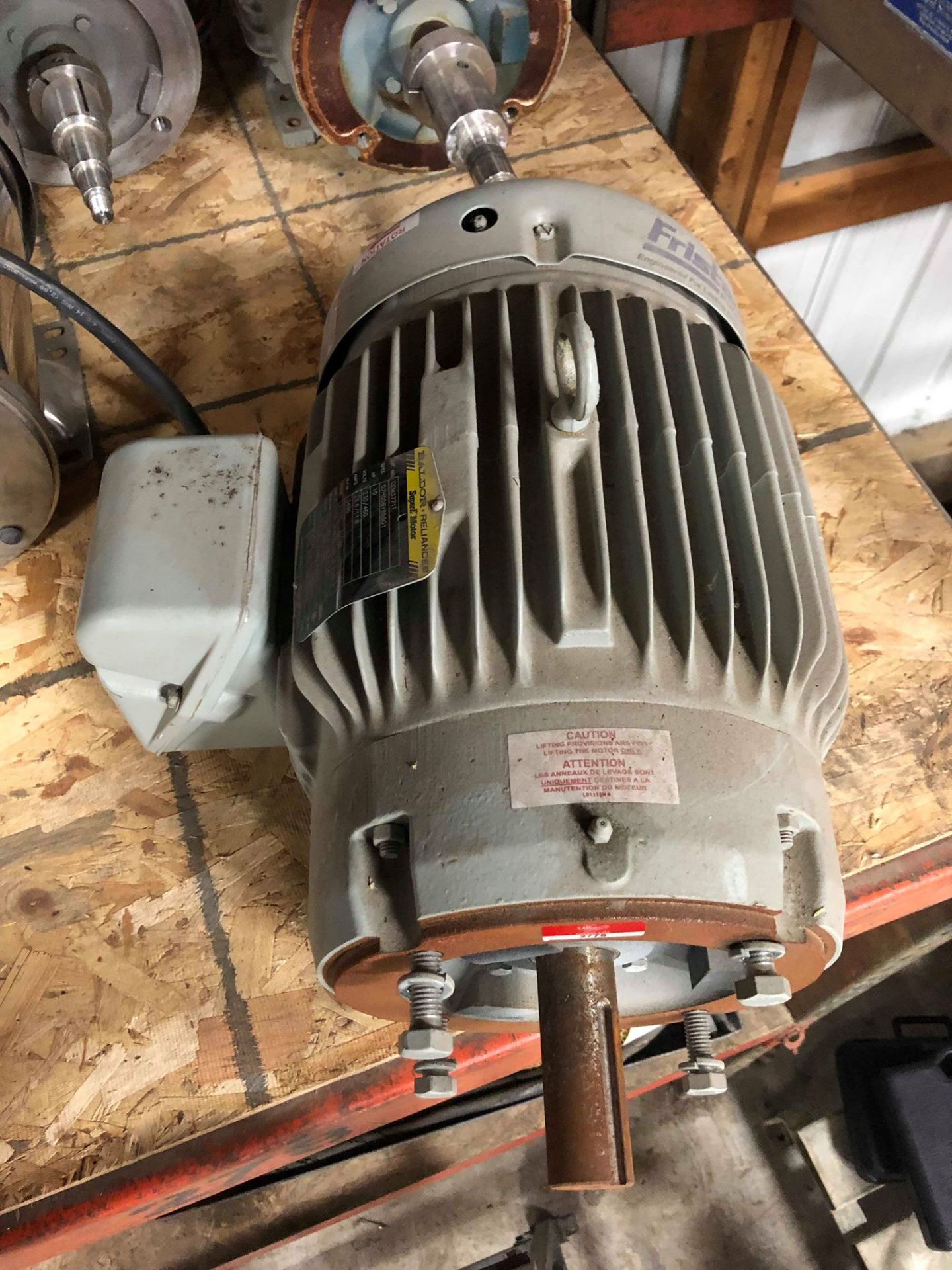 Baldor 10 hp Motor, Cat #CEM3771T, S/N F1508126034, with 230/460 V, 3490 RPM, 3 Phase, Frame - Image 2 of 4