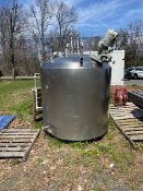 Aprox. 800 Gal. S/S Processing Tank (Located in Somerset, New Jersey)