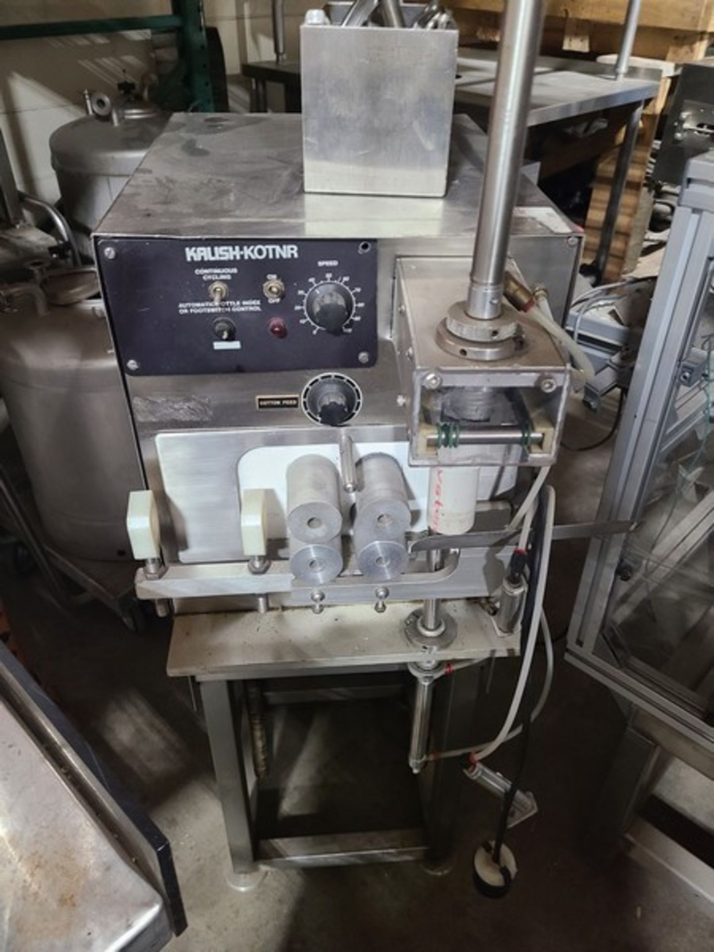 Kalish Cotton Machine, Model KOTNR, S/N 7857, 2 x 1/2 hp, 110 V, Single Phase (Located Ontario, - Image 4 of 7