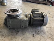 Aprox. 2 hp Motor Gearbox, Model DFT90L4-KS, 230/460 Volt, 1720 RPM, 3 Phase (Unit #2997) (Prep