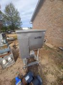 Hobart S/S Blender, M/N 4340, Mounted on S/S Frame (LOCATED IN MOUNT VERNON, TX) (HANDLING,