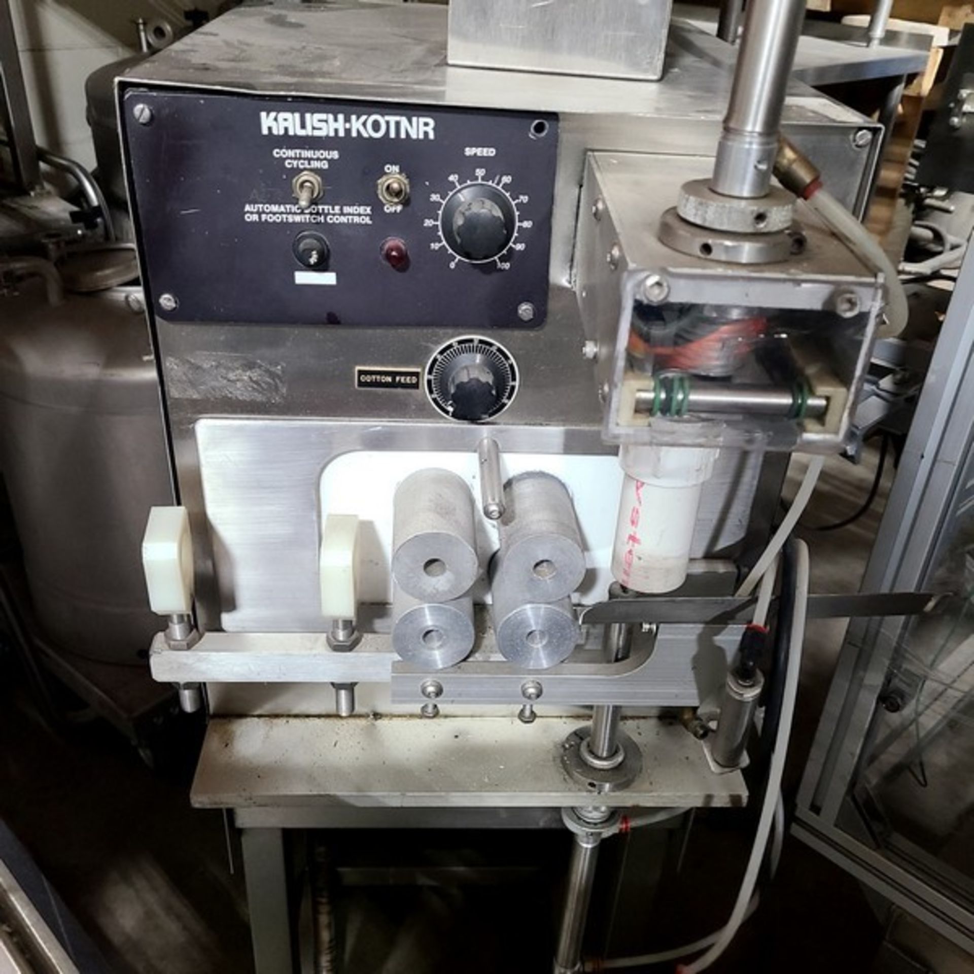 Kalish Cotton Machine, Model KOTNR, S/N 7857, 2 x 1/2 hp, 110 V, Single Phase (Located Ontario, - Image 2 of 7