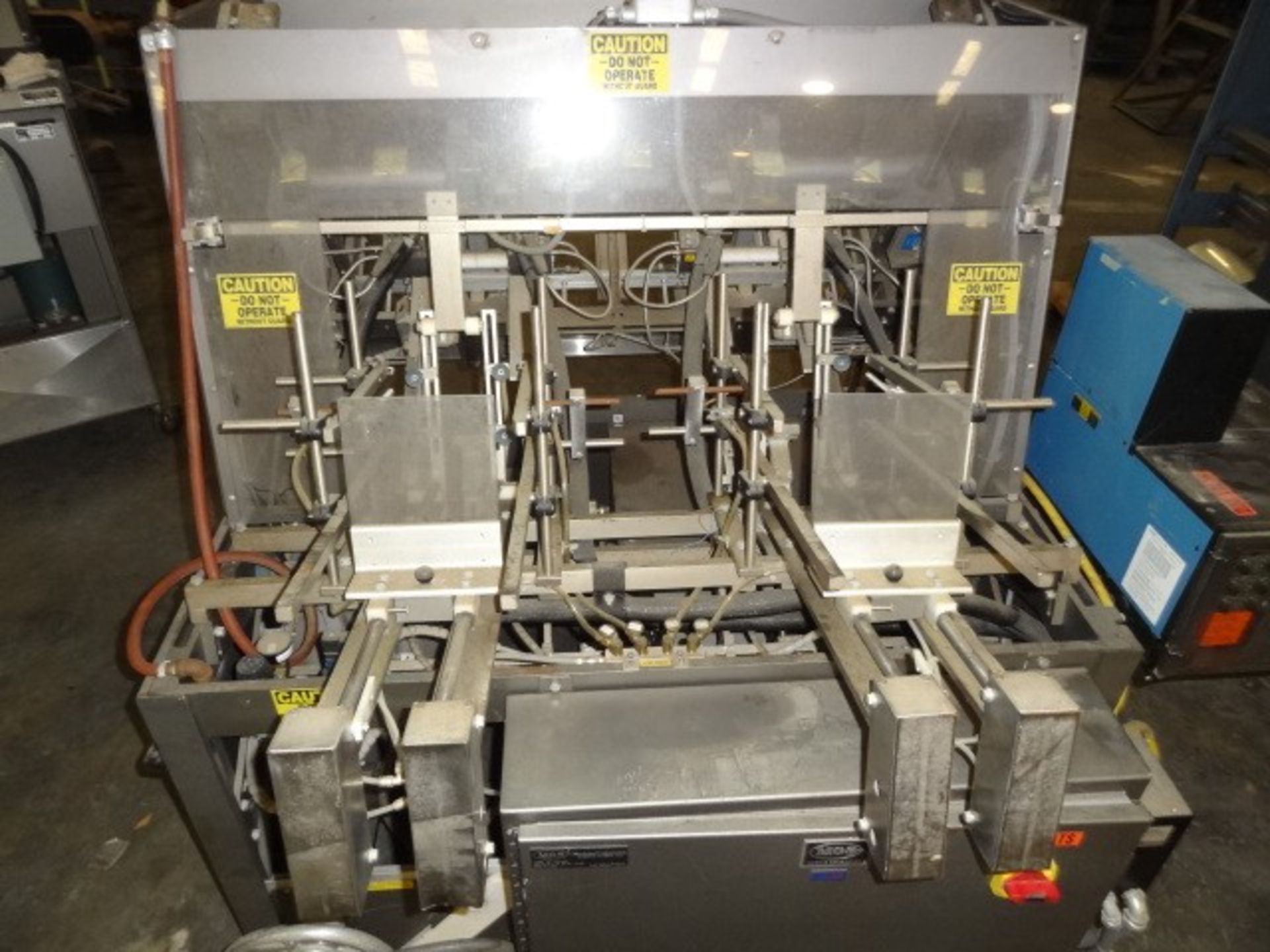 MGS Dual-Mandrel Tray Former with Nordson 3400 Hot Melt Glue; Model CFG-250 (Located Charleston, - Image 3 of 4