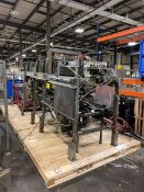 CLIMAX DP4 Drop Packer; Dual drop heads; Stainless steel frame (Located Charleston, SC)