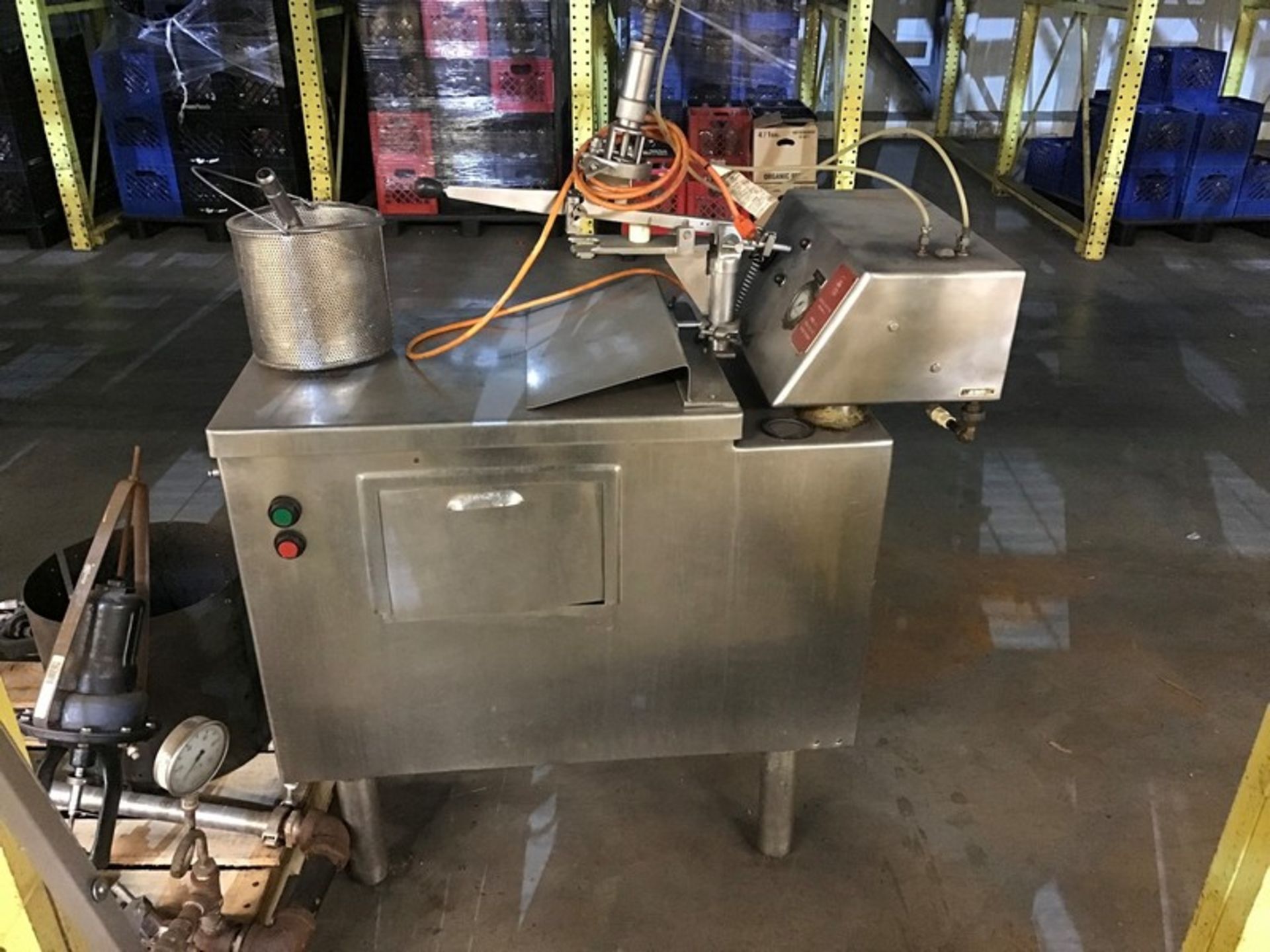 Scholle Auto Fill Bag Filler, Model SCB, S/N 1090 (Rig Fee $150) (Located Hazelwood, MO)