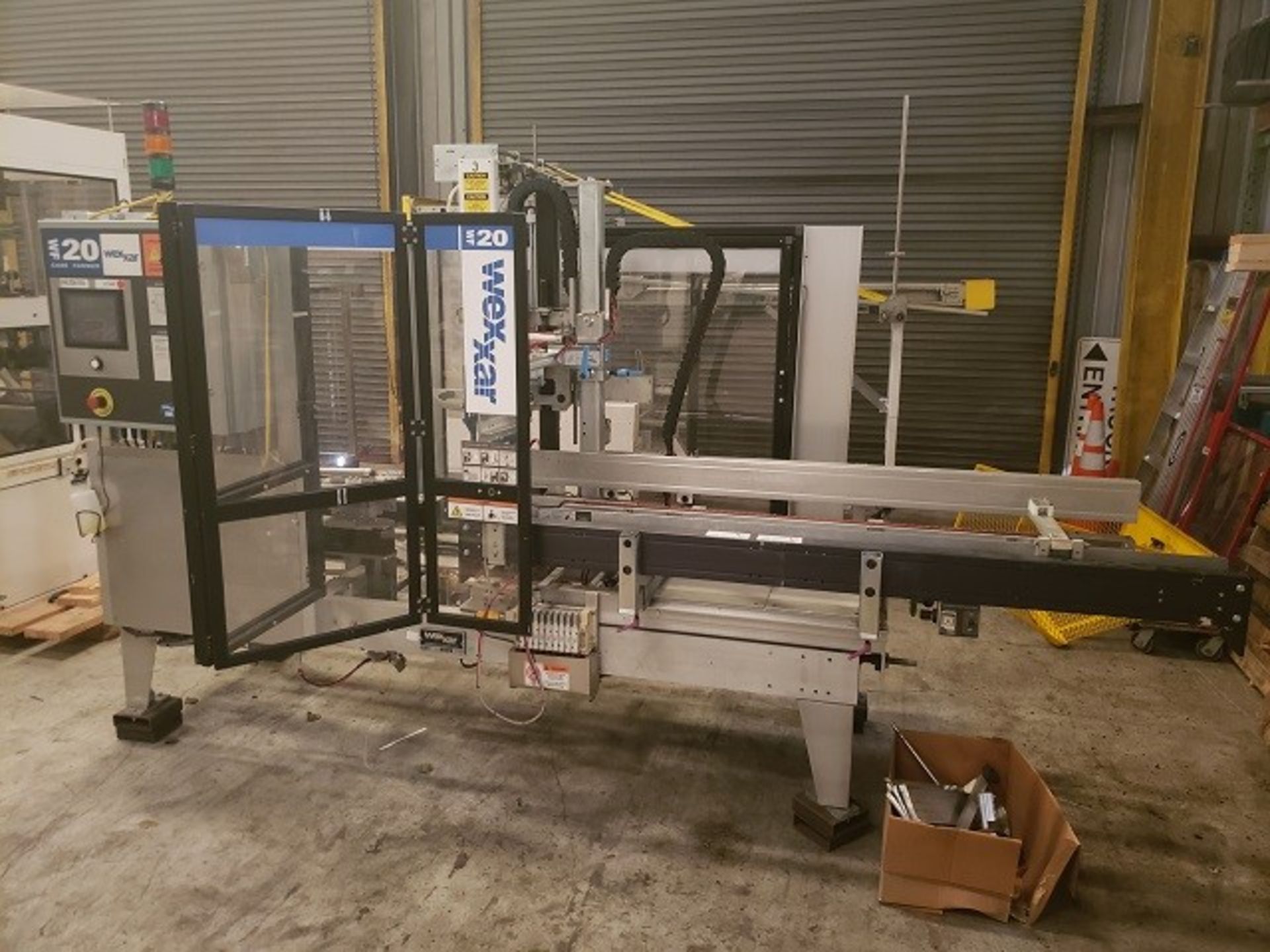 WEXXAR WF-20T Automatic Case Erector with Dekka Tape Head (Located Charleston, SC)