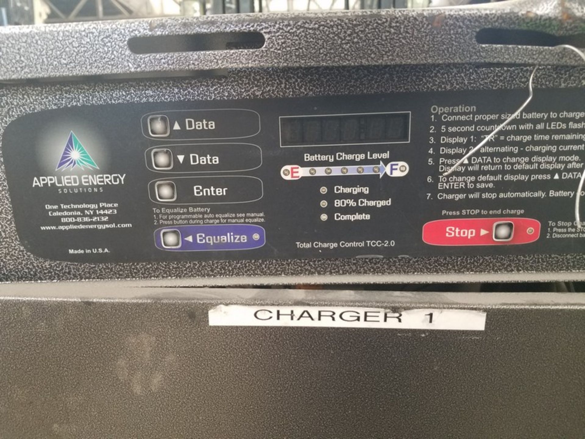 36-Volt Battery Charger (Loading Fee $200) (Located Fort Worth, TX) - Image 2 of 3