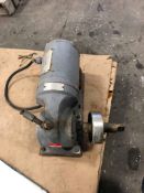 Dayton 1/2 hp Motor Gearbox, Model 5K540, S/N F-2190-02-L75 F084124 with Frame 48-4-1, 110/220 Volt,