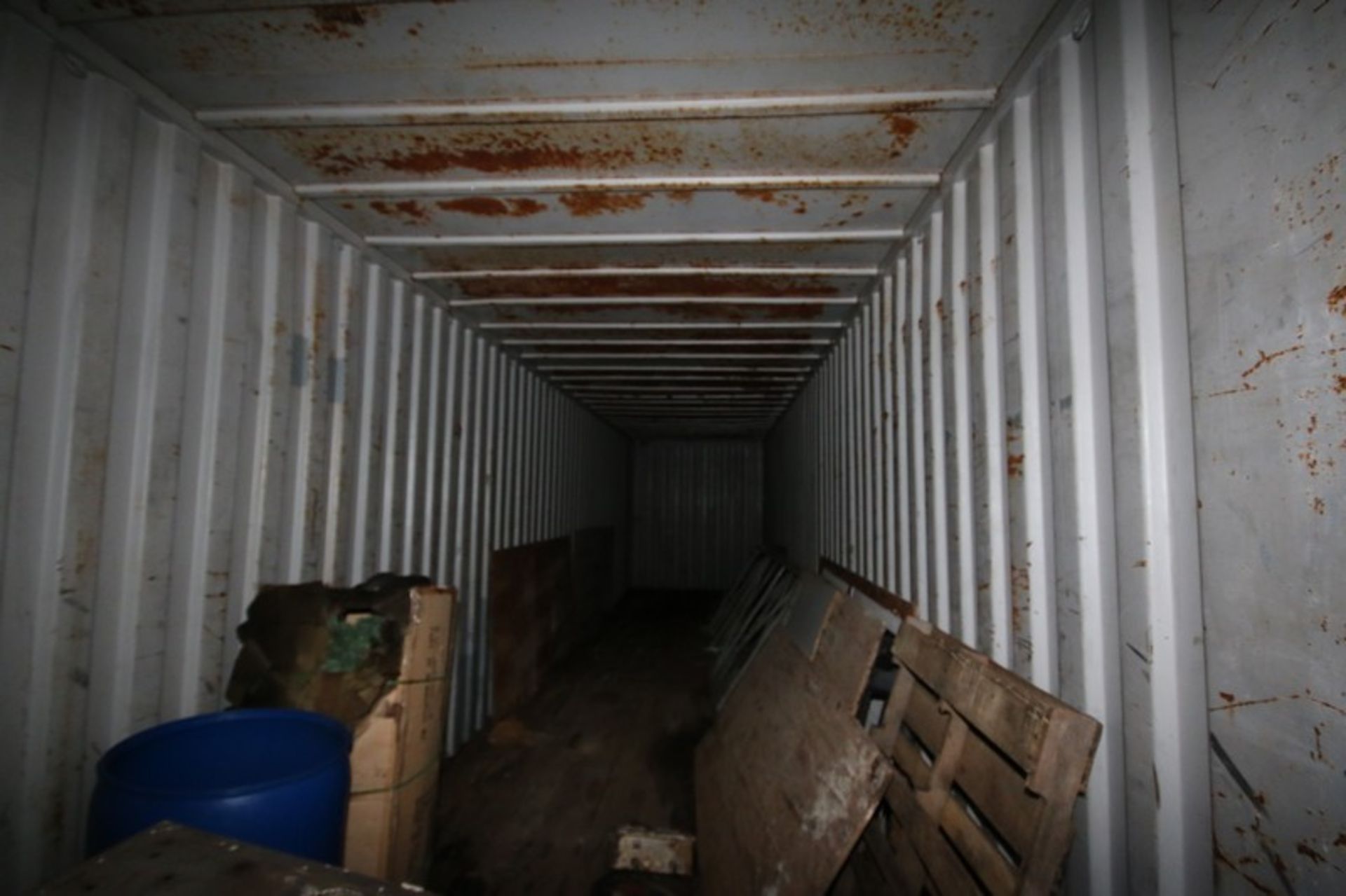 Overseas Container, Aprox. 9'6" H, with Double Doors, with Contents As Photographed (Old Tag # - Image 2 of 2