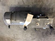 Rite-Hite Doors 2 hp Motor Gearbox, S/N T26027, 230/460 Volt, 1720 RPM, 3 Phase (Unit #2998) (Prep