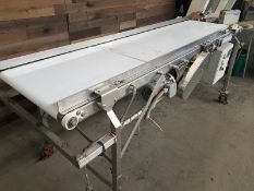 Best Industrial Belt Conveyor, Aprox. 24" W x 96" L x 36" H, (2015) (Loading Fee $300)(Located