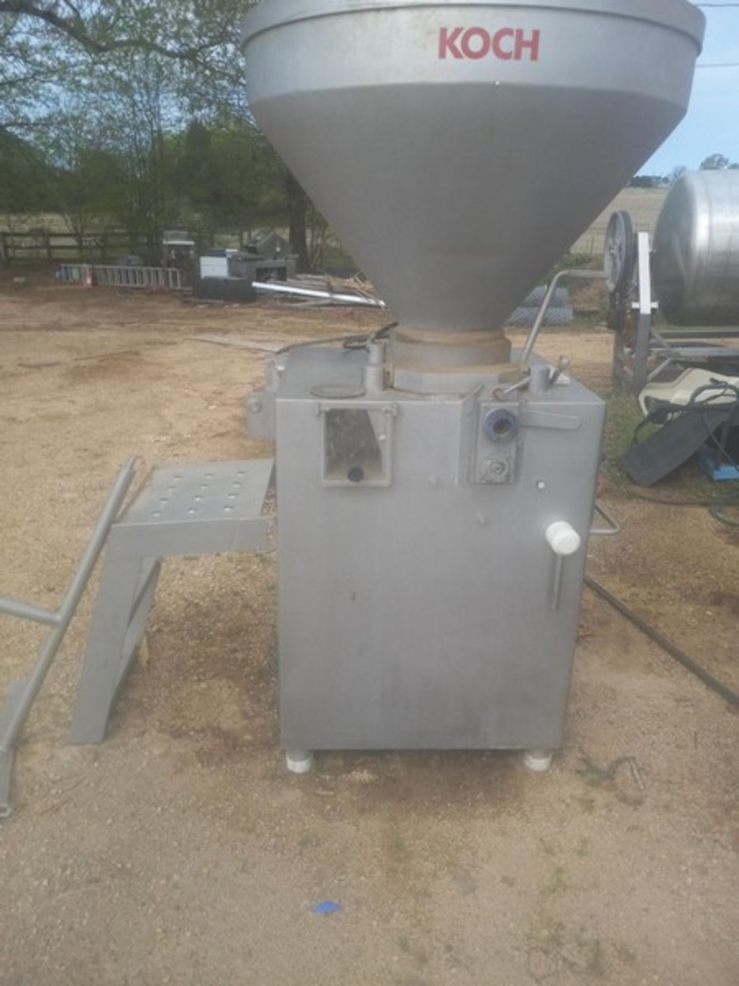Koch Vacuum Stuffer, M/N C-75-1, S/N 232, 220 Volts, 3 Phase (LOCATED IN MOUNT VERNON, TX) (