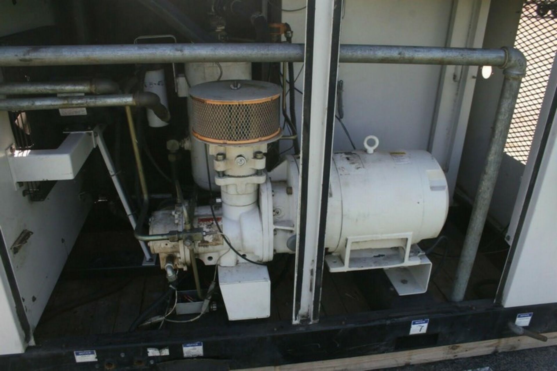 Ingersoll Rand 50 hp Rotary Reciprocating Air Compressor, Model SSR-EP50, S/N F6429U92301, CFM - Image 11 of 12