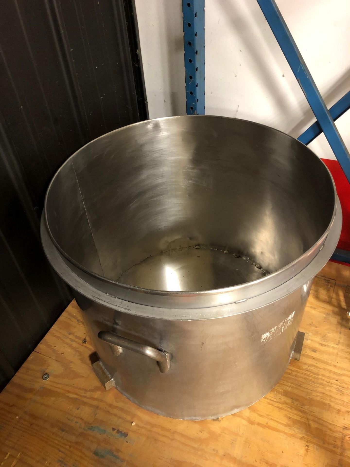 Qty 3 - Stainless Steel Pots. Includes the following: 1) - Stainless Steel Pots with outlet. 24 inch - Image 4 of 4