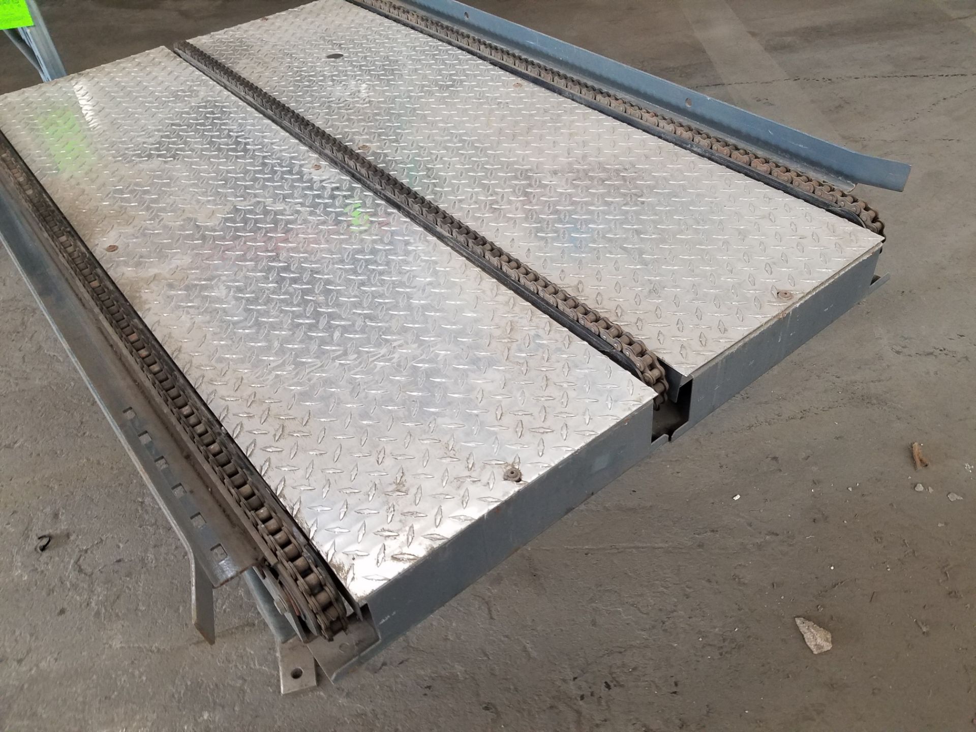 Chain Drive Pallet Conveyor - Aprox. 41" W x 60" Long x 18" H (Rigging, Loading & Site Management - Image 2 of 4