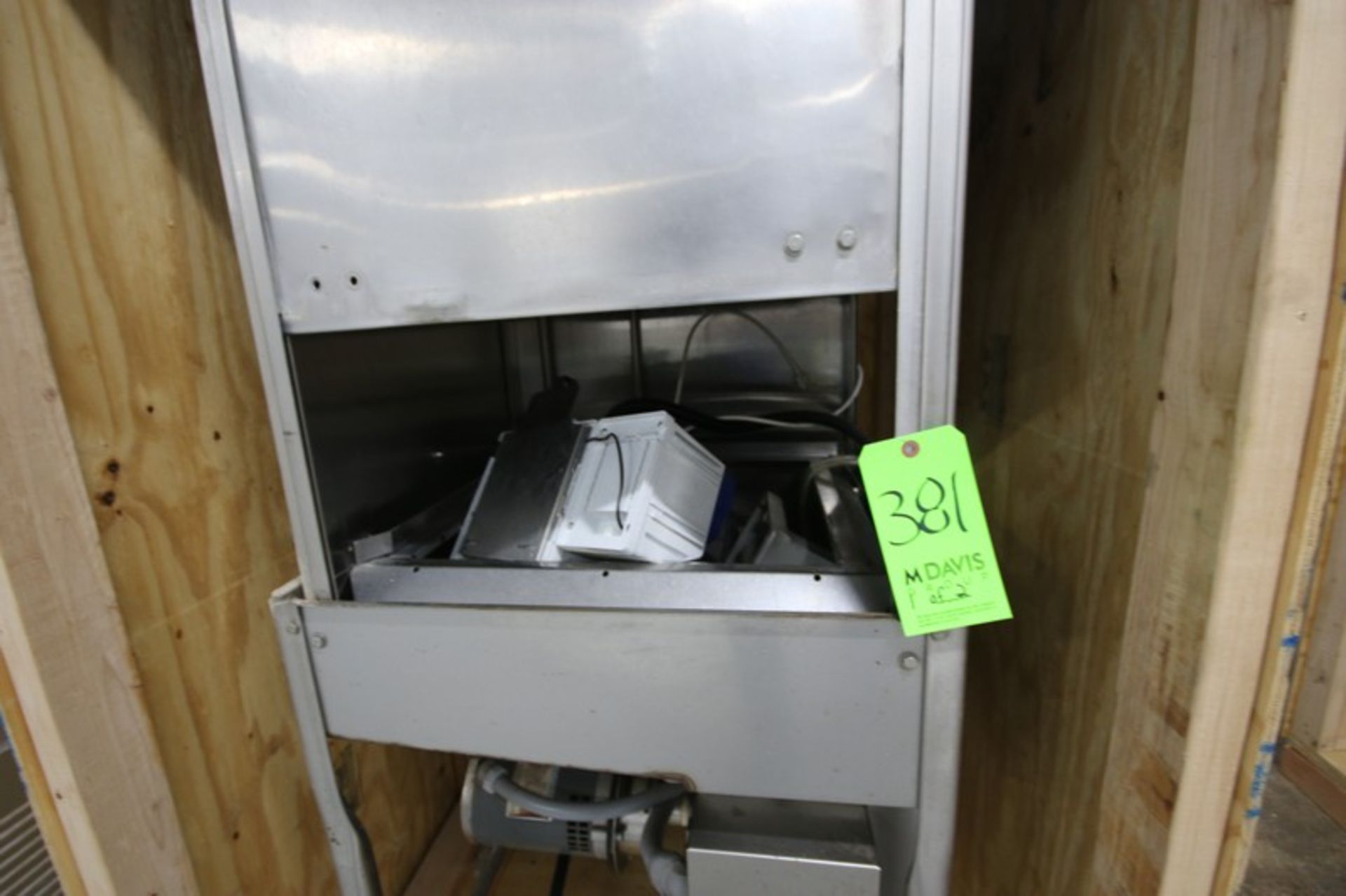 Jackson S/S Dish Wash Machine with Hot Water Booster, with S/S Sink (LOCATED IN BELTSVILLE, MD) (RIG - Image 3 of 4