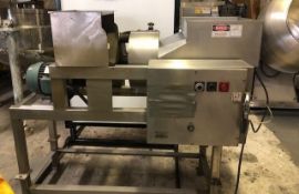 Urschel slicer model HS-A, S/N 649 -- Complete with all shrouds and blades Removed from one of