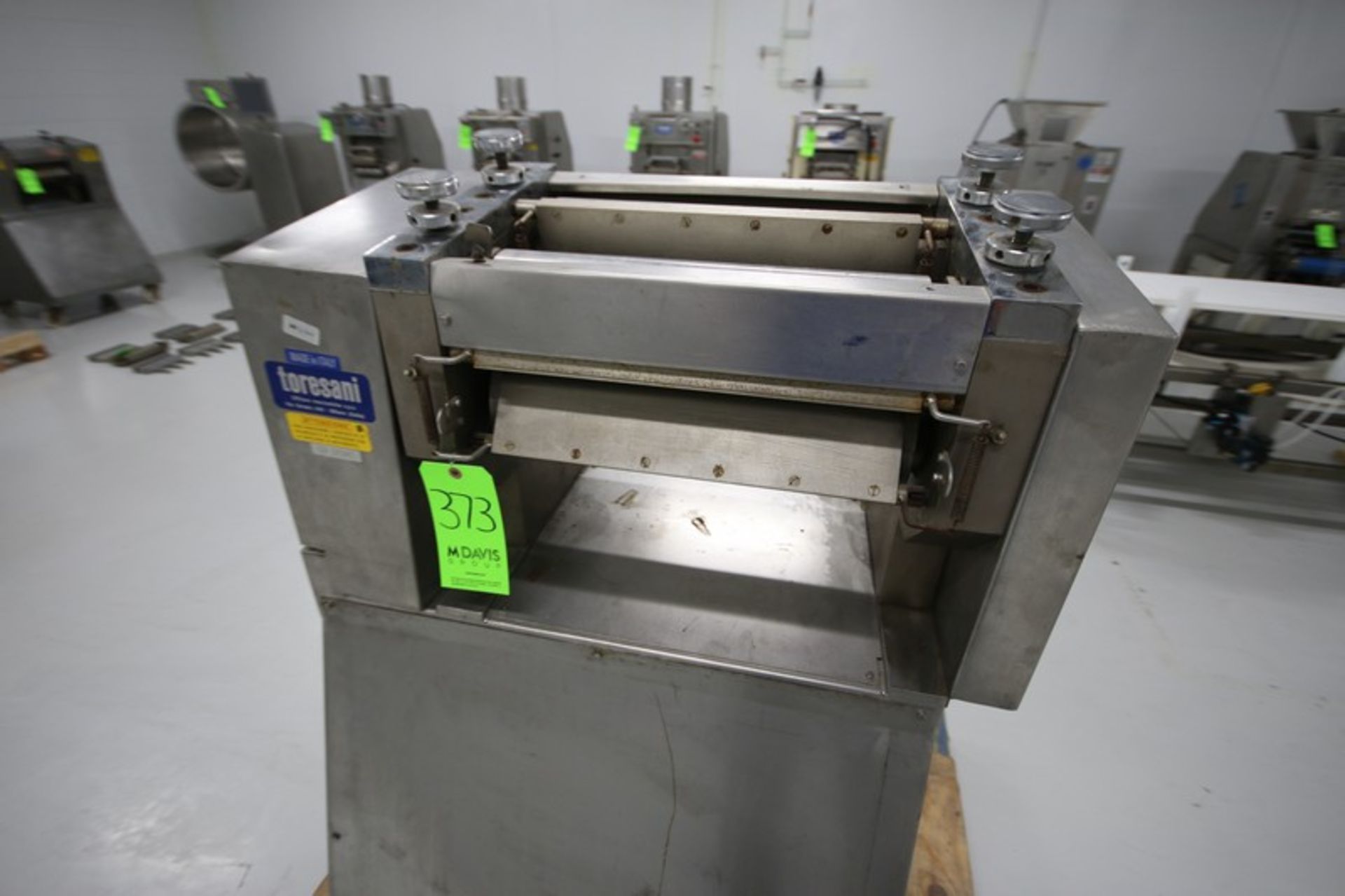 Toresani S/S Pasta Roller, Mounted on S/S Frame (LOCATED IN BELTSVILLE, MD) (RIGGING, LOADING, & - Image 3 of 5
