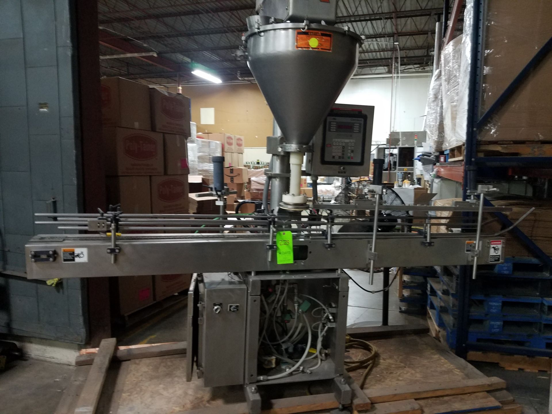 All Fill Automatic Powder Filler, Model SHAA-400, S/N 3042, Volt 480, 3 Phase (Rigging, Loading &