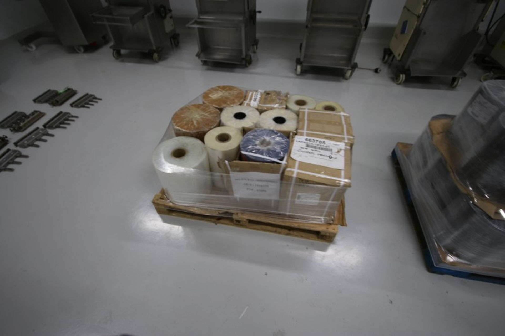 (2) Pallets of Evertis Clear Film, Aprox. 16 + Rolls (LOCATED IN BELTSVILLE, MD) (RIGGING, LOADING, - Image 5 of 5