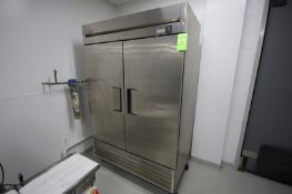 Superior Double Door S/S Refrigerator, Mounted on Casters (LOCATED IN BELTSVILLE, MD) (RIGGING,