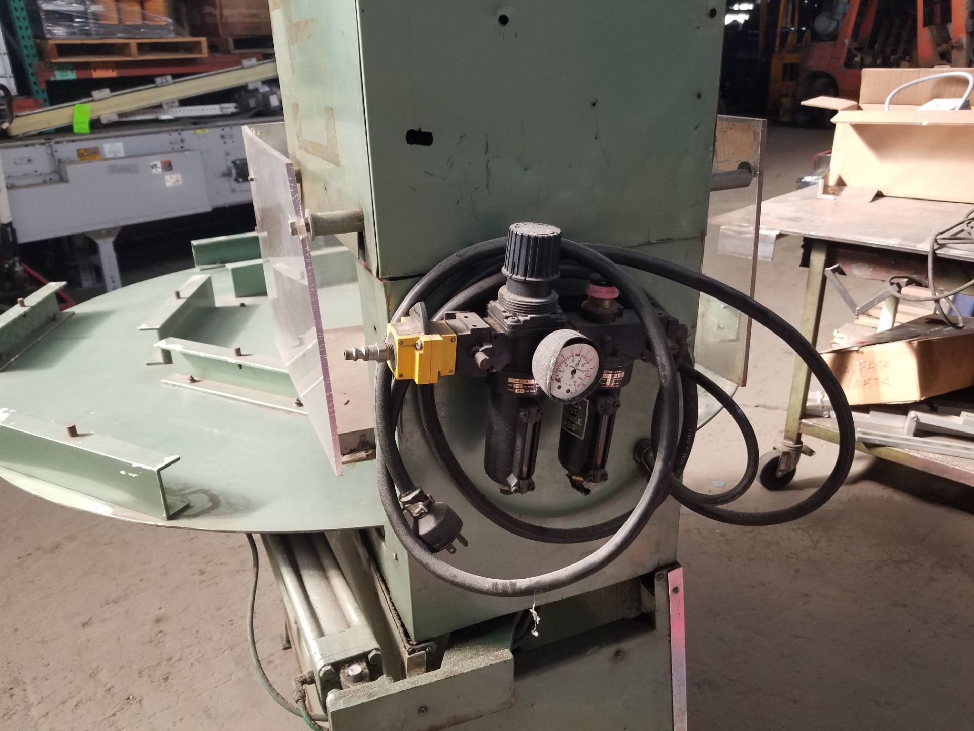 Visual 6-Head Blister Sealer, Model DS6, S/N FA1171, Volt 115 (Rigging, Loading & Site Management - Bild 3 aus 4