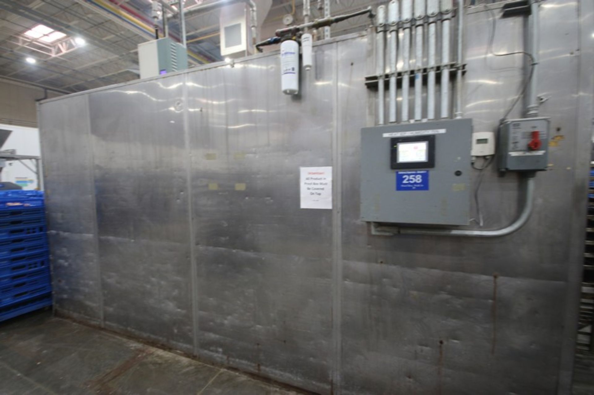 DBE Proofing Systems Walk-In Proofer Box, with (6) Doors, Overall Dims. Aprox. 15 ft. L x 10 ft. - Image 7 of 8