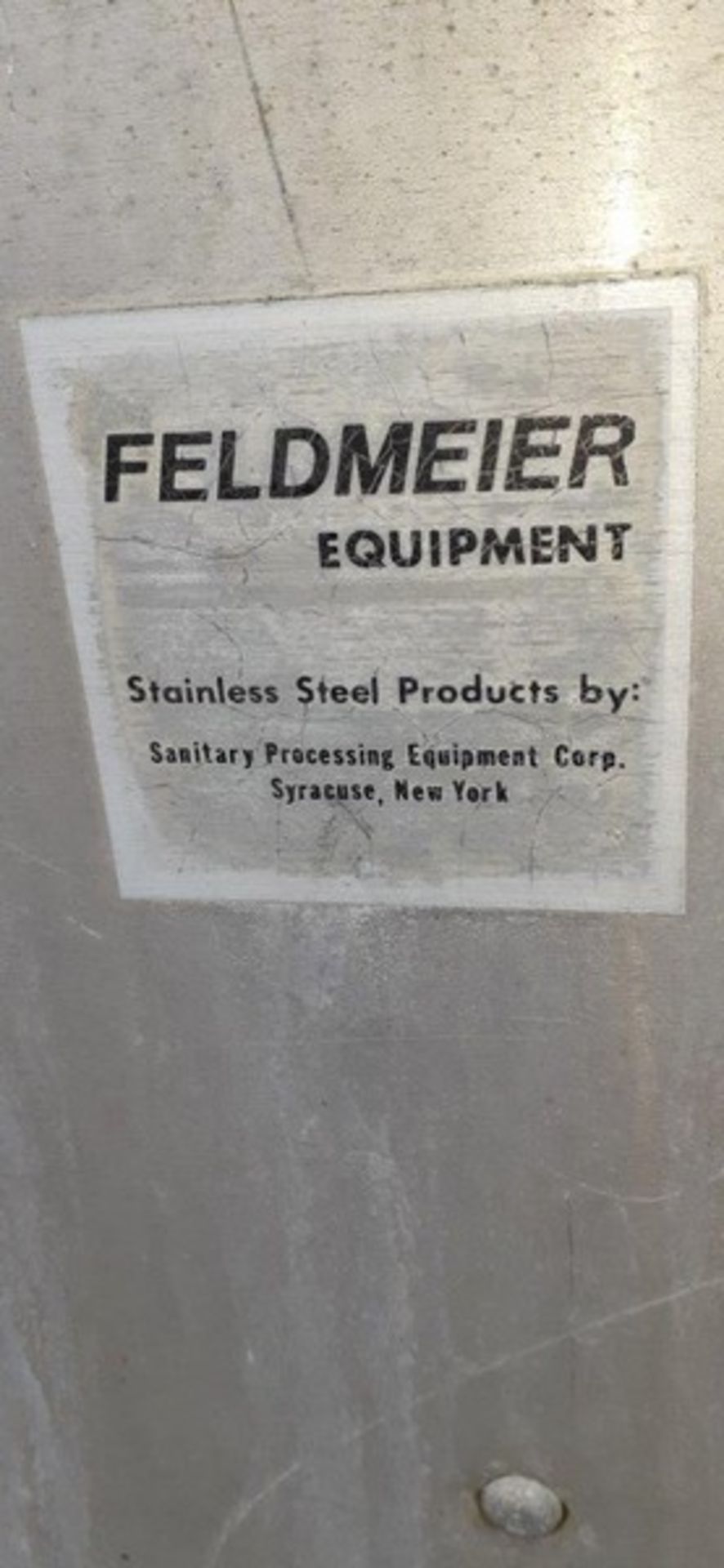 Feldmier Ice Bank Box and Tubing Only - No Refrigeration - Approx. 4.5' W x 14' L x 8' Tall (Located - Image 3 of 3