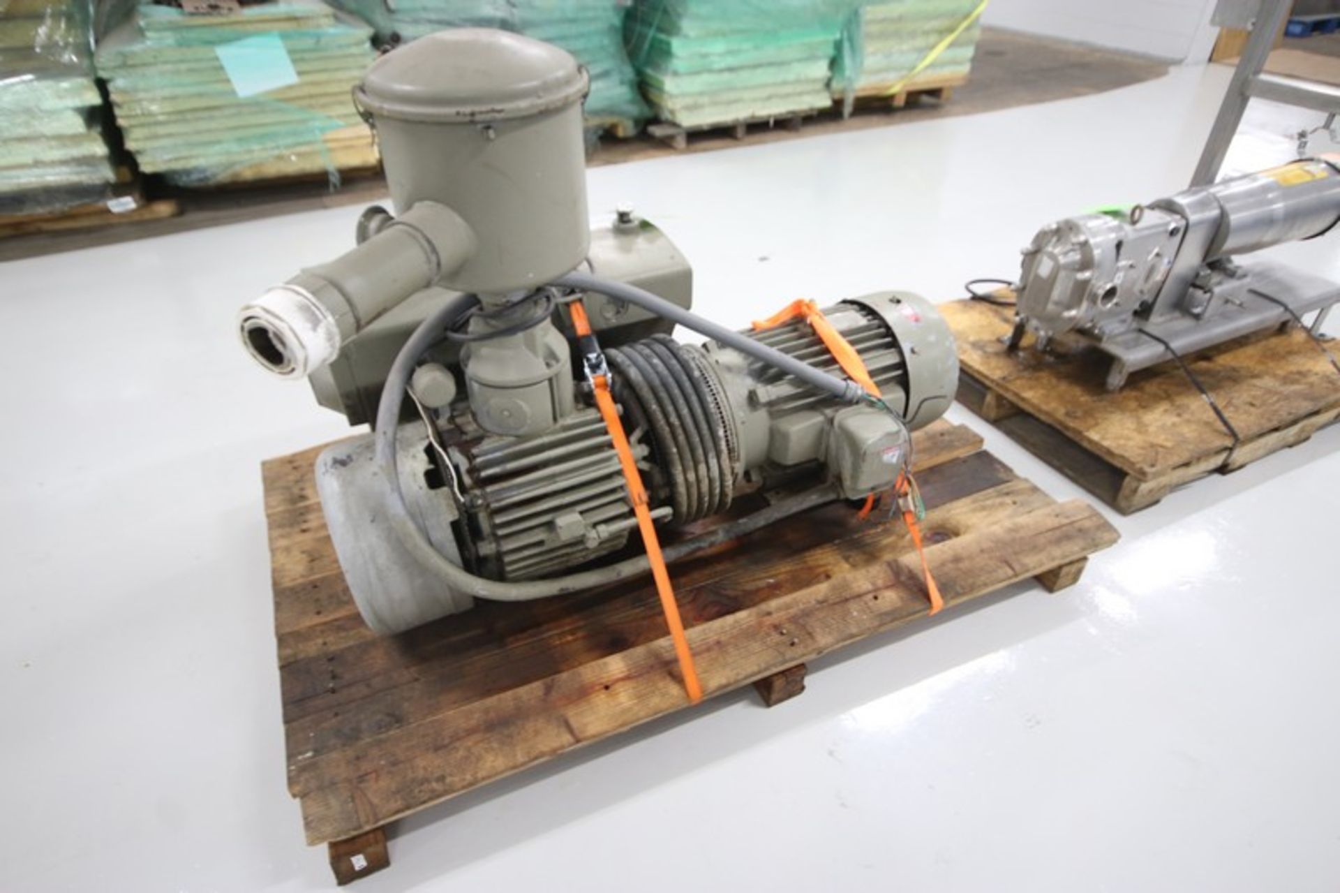 Busch 15 hp Vacuum Pump, with 1155 RPM Motor (LOCATED IN BELTSVILLE, MD) (RIGGING, LOADING, & SITE - Bild 3 aus 5