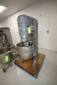 Hobart Mixer, M/N V-1401, S/N 11-1000-351, 200 Volts, 3 Phase, with S/S Mixing Bowl with Whip