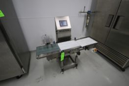 Mettler Toledo Hi-Speed Check Weigher, M/N XC3, S/N 36600929, 110 Volts, 1 Phase, with Straight