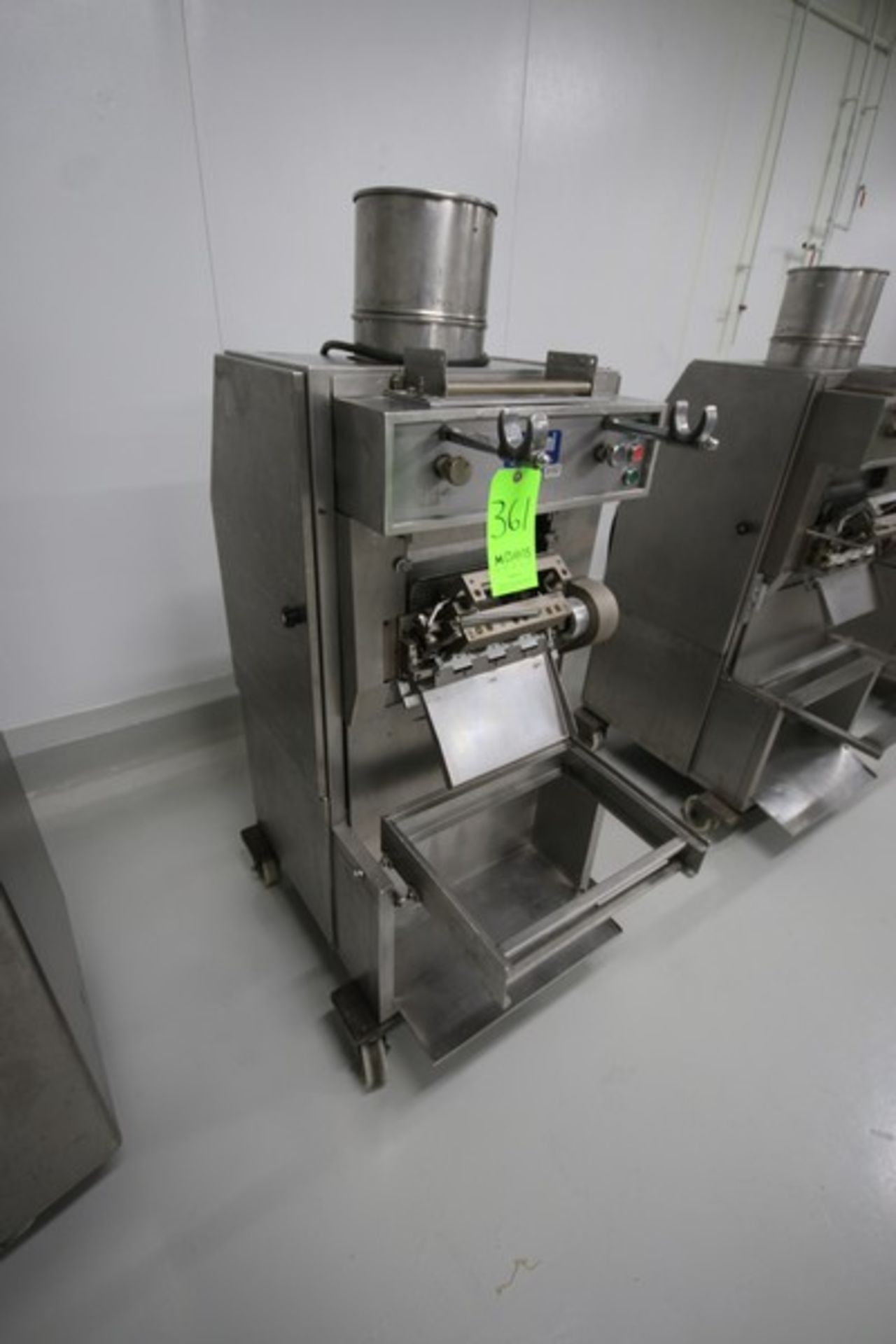 Toresani Tortellini Machine, M/N MR265A, Type 85451, 220 Volts, Mounted on Portable Frame (LOCATED I - Image 3 of 7