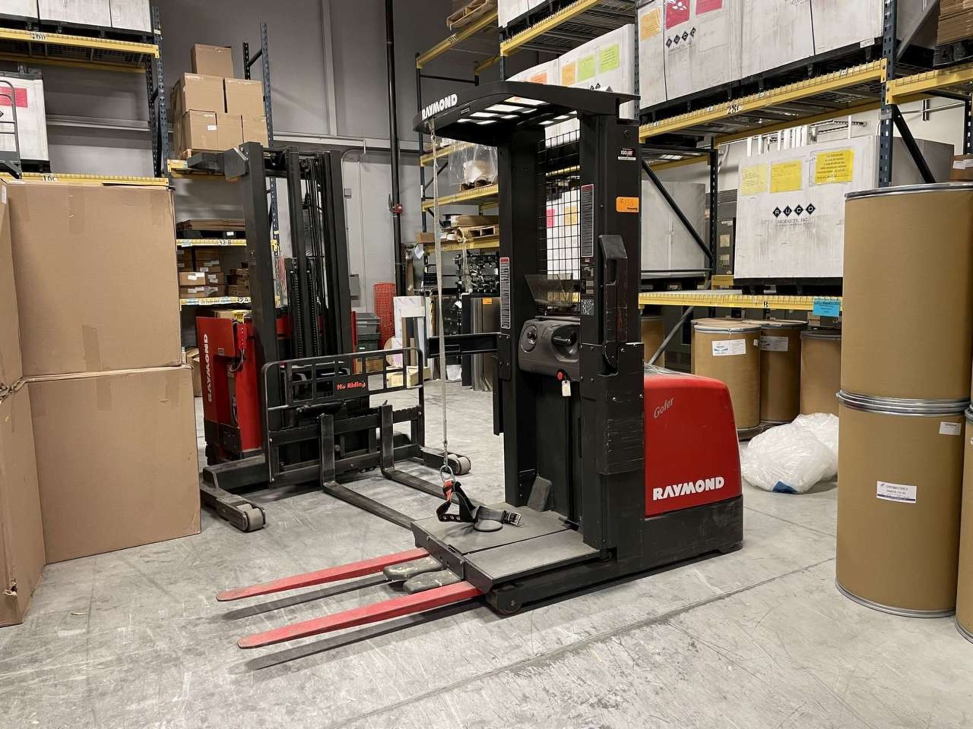 Raymond Order Picker Electric Forklift, Model 233-OPC22T, S/N 233-01-02285,Aprox. Hrs. 212.3